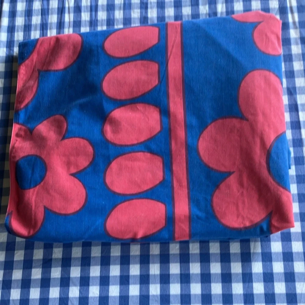 Cannon Royal Family Sunflower vintage mod floral twin fitted sheet